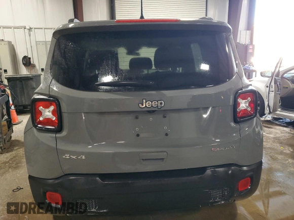 2020 Jeep Renegade Sport z VIN ZACNJBAB7LPL94803, wystawiony jako Copart lot #49058345 z przebiegiem 82 828 mil mil oraz Szkoda całkowita • Salvage title. Historia ofert i sprzedaży dostępna na DreamBid. Obrazek 6.