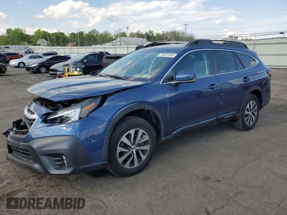 2020 Subaru Outback Premium с VIN 4S4BTACCXL3144570, выставлен на аукционе Copart как лот 54831255 с пробегом 20 157 миль миль и Списание • Salvage title. История ставок и продаж доступна на DreamBid. Изображение 1.