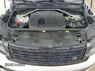 2024 Land Rover Range Rover SE with VIN SALKPBFU4RA209767, listed as a Copart auction lot 55828995 with 15,212 mi miles and Salvage title. Bid and sale history available at DreamBid. Image 12.