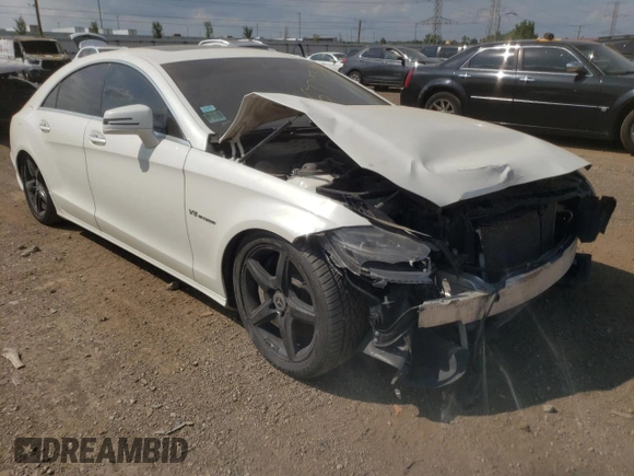 2012 Mercedes-Benz CLS-Class CLS 550 with VIN WDDLJ9BB3CA032264, listed as a Copart auction lot 67715344 with 0 mi miles and Salvage Title. Bid and sale history available at carsss.com. Image 4.