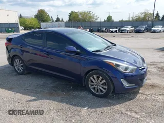 2014 Hyundai Elantra SE with VIN 5NPDH4AE7EH494802, listed as a IAAI auction lot 40130260 with 129,476 mi miles and . Bid and sale history available at DreamBid. Image 1.