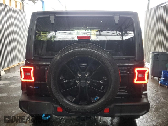 2023 Jeep Wrangler Sahara с VIN 1C4JJXP64PW704147, выставлен на аукционе Copart как лот 59096975 с пробегом 45 122 миль миль и Чистый • Clean title. История ставок и продаж доступна на DreamBid. Изображение 6.