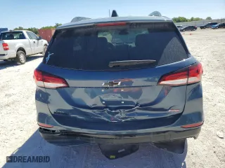 2024 Chevrolet Equinox RS with VIN 3GNAXMEG0RL147908, listed as a Copart auction lot 48980275 with 15,266 mi miles and Salvage Title. Bid and sale history available at carsss.com. Image 6.