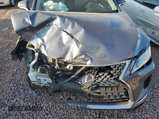 2021 Lexus RX 450h with VIN 2T2HGMDA5MC067791, listed as a Copart auction lot 52350105 with 39,617 mi miles and Salvage Title. Bid and sale history available at DreamBid. Image 12.