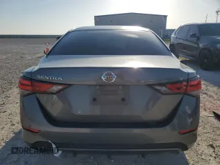 2021 Nissan Sentra S with VIN 3N1AB8BV4MY252676, listed as a Copart auction lot 51957735 with 91,864 mi miles and Salvage Title. Bid and sale history available at DreamBid. Image 6.