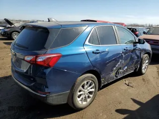 2021 Chevrolet Equinox LT with VIN 3GNAXKEV9ML392797, listed as a Copart auction lot 48789045 with 47,156 mi miles and Salvage Title. Bid and sale history available at DreamBid. Image 3.