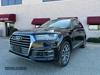 2018 Audi Q7 Premium Plus with VIN WA1LAAF78JD050217, listed as a Copart auction lot 54598215 with 123,468 mi miles and Clean Title. Bid and sale history available at carsss.com. Image 2.