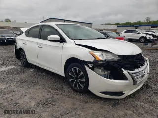 2014 Nissan Sentra S with VIN 3N1AB7AP7EL632798, listed as a Copart auction lot 52158045 with 162,096 mi miles and Salvage Title. Bid and sale history available at carsss.com. Image 4.
