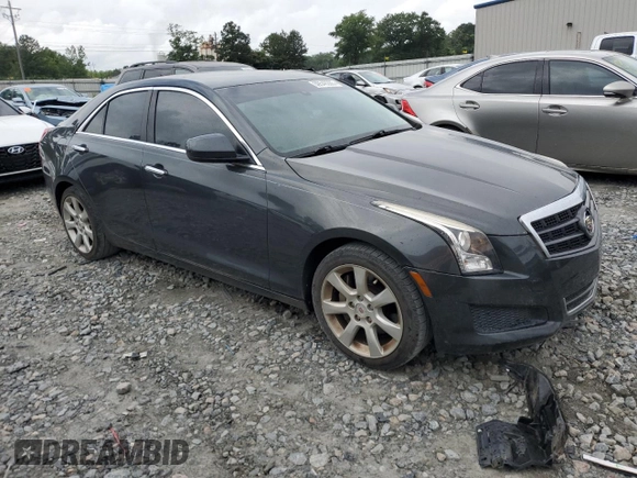 2014 Cadillac ATS Standard RWD with VIN 1G6AA5RX1E0156816, listed as a Copart auction lot 59548285 with 125,825 mi miles and Clean title. Bid and sale history available at DreamBid. Image 4.