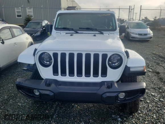 2023 Jeep Wrangler Sahara with VIN 1C4HJXEN4PW588585, listed as a Copart auction lot 86566484 with 38,020 mi miles and Salvage Title. Bid and sale history available at carsss.com. Image 5.