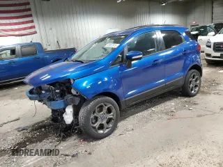 2018 Ford EcoSport SES z VIN MAJ6P1CL2JC177799, wystawiony jako Copart lot #52982915 z przebiegiem Nie podano mil oraz Nie do naprawy • Non repairable. Historia ofert i sprzedaży dostępna na DreamBid. Obrazek 1.