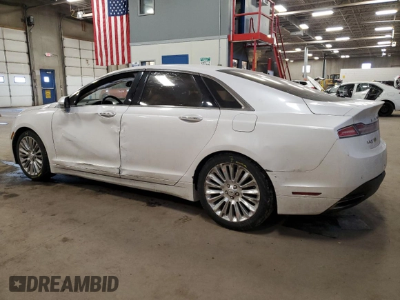 2015 Lincoln MKZ z VIN 3LN6L2G96FR606196, wystawiony jako Copart lot #48531905 z przebiegiem 213 172 mil mil oraz Szkoda całkowita • Salvage title. Historia ofert i sprzedaży dostępna na DreamBid. Obrazek 2.