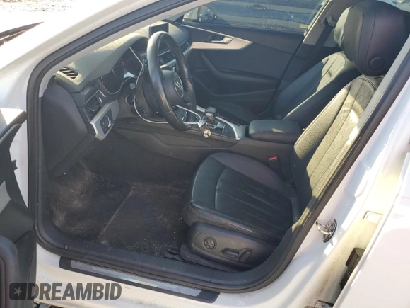 2017 Audi A4 Premium с VIN WAUGNAF44HN000918, выставлен на аукционе Copart как лот 88773775 с пробегом 80 744 миль миль и Списание • Salvage title. История ставок и продаж доступна на DreamBid. Изображение 7.