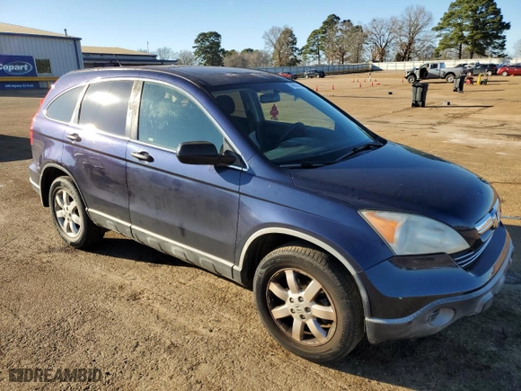 2007 Honda CR-V EX with VIN JHLRE38587C035066, listed as a Copart auction lot 46693885 with 169,776 mi miles and Salvage Title. Bid and sale history available at carsss.com. Image 4.
