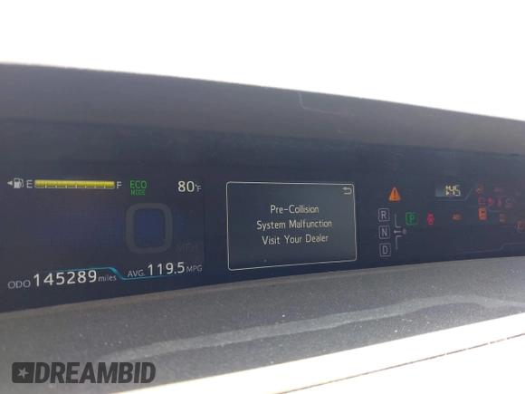 2017 Toyota Prius Plus with VIN JTDKARFP3H3018453, listed as a IAAI auction lot 42391330 with 145,289 mi miles and . Bid and sale history available at DreamBid. Image 7.