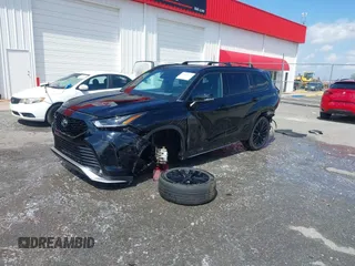 2023 Toyota Highlander L with VIN 5TDKDRAH7PS020856, listed as a IAAI auction lot 42137832 with 55,502 mi miles and . Bid and sale history available at DreamBid. Image 18.