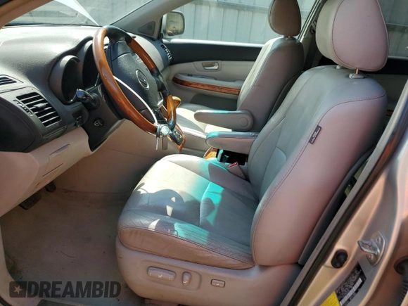 2008 Lexus RX 350 z VIN 2T2GK31U48C029302, wystawiony jako Copart lot #53437665 z przebiegiem 152 261 mil mil oraz Szkoda całkowita • Salvage title. Historia ofert i sprzedaży dostępna na DreamBid. Obrazek 7.