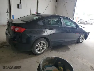 2019 Chevrolet Cruze LS with VIN 1G1BC5SM0K7151081, listed as a Copart auction lot 49641695 with 88,141 mi miles and Salvage Title. Bid and sale history available at carsss.com. Image 3.