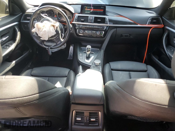 2018 BMW 4 Series 430i with VIN WBA4J1C55JBG75988, listed as a Copart auction lot 58623265 with 71,976 mi miles and Salvage title. Bid and sale history available at DreamBid. Image 8.