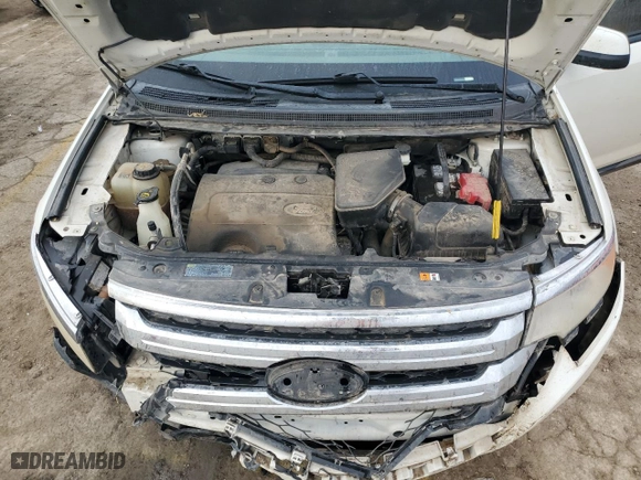 2012 Ford Edge SEL with VIN 2FMDK3JC5CBA04307, listed as a Copart auction lot 86195204 with 187,450 mi miles and Salvage Title. Bid and sale history available at carsss.com. Image 12.