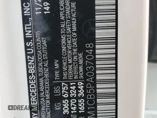 2023 Mercedes-Benz EQE 350 z VIN 4JGGM1CB5PA037048, wystawiony jako Copart lot #54558155 z przebiegiem 15 128 mil mil oraz Szkoda całkowita • Salvage title. Historia ofert i sprzedaży dostępna na DreamBid. Obrazek 14.