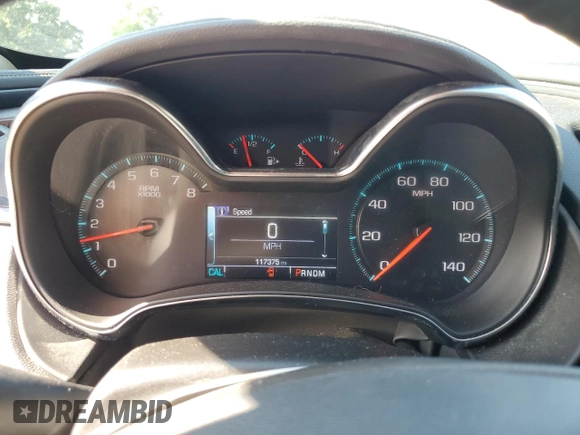 2018 Chevrolet Impala LT z VIN 2G1105S31J9152555, wystawiony jako Copart lot #58318585 z przebiegiem 117 375 mil mil oraz Szkoda całkowita • Salvage title. Historia ofert i sprzedaży dostępna na DreamBid. Obrazek 9.
