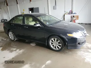 2006 Acura TSX Navi with VIN JH4CL96906C014842, listed as a Copart auction lot 49732255 with 7,679 mi miles and Salvage Title. Bid and sale history available at carsss.com. Image 4.