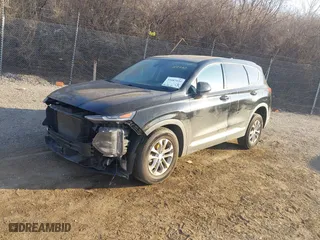 2020 Hyundai Santa Fe SEL with VIN 5NMS3CAD3LH187970, listed as a IAAI auction lot 41687433 with NaN miles. Bid and sale history available at carsss.com. Image 17.