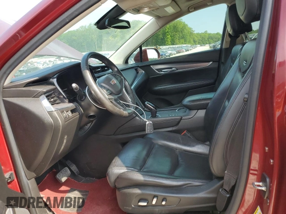 2017 Cadillac XT5 Premium Luxury AWD with VIN 1GYKNERS1HZ112898, listed as a Copart auction lot 58984795 with 140,803 mi miles and Salvage title. Bid and sale history available at DreamBid. Image 7.