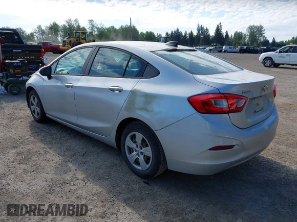2017 Chevrolet Cruze LS with VIN 1G1BC5SM0H7164762, listed as a IAAI auction lot 42169130 with 89,310 mi miles and . Bid and sale history available at DreamBid. Image 3.