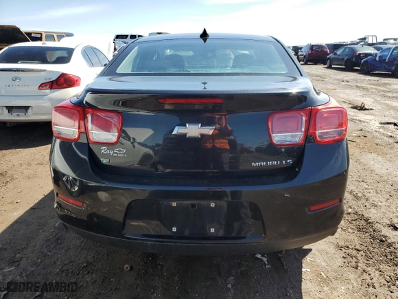 2015 Chevrolet Malibu LS with VIN 1G11B5SL9FF338921, listed as a Copart auction lot 50132095 with 47,211 mi miles and Salvage Title. Bid and sale history available at carsss.com. Image 6.
