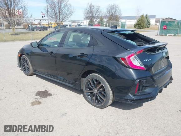 2021 Honda Civic Sport with VIN SHHFK7H40MU408315, listed as a IAAI auction lot 41820719 with 47,592 mi miles and . Bid and sale history available at DreamBid. Image 3.