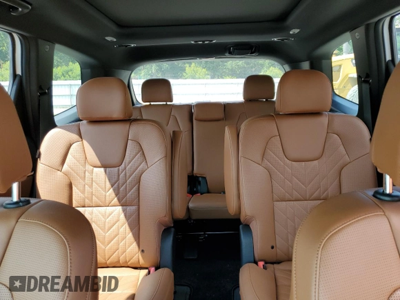 2024 Kia Telluride SX X-Line with VIN 5XYP5DGC6RG554710, listed as a Copart auction lot 63592275 with 11,513 mi miles and Salvage title. Bid and sale history available at DreamBid. Image 10.