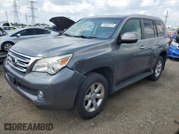 2010 Lexus GX 460 with VIN JTJBM7FX7A5016224, listed as a Copart auction lot 64686725 with 176,061 mi miles and Clean title. Bid and sale history available at DreamBid. Image 1.