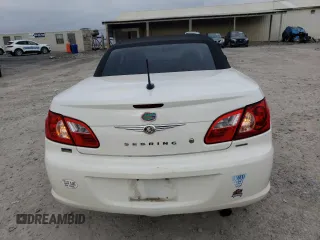 2008 Chrysler Sebring Touring with VIN 1C3LC55R18N295282, listed as a Copart auction lot 87850465 with 123,728 mi miles and Salvage Title. Bid and sale history available at carsss.com. Image 6.