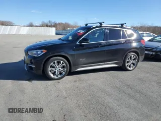 2017 BMW X1 xDrive28i with VIN WBXHT3Z36H4A57922, listed as a Copart auction lot 47244875 with 144,880 mi miles and Clean Title. Bid and sale history available at carsss.com. Image 1.