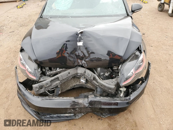 2021 Volkswagen Golf GTI S with VIN 3VW6T7AU7MM006194, listed as a Copart auction lot 78307374 with 0 mi miles and Salvage Title. Bid and sale history available at carsss.com. Image 12.