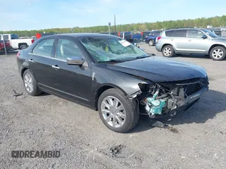 2012 Lincoln MKZ with VIN 3LNHL2JC5CR829225, listed as a IAAI auction lot 42088988 with 121,136 mi miles. Bid and sale history available at carsss.com. Image 1.