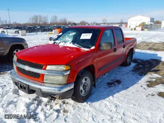 2007 Chevrolet Colorado LT w/2LT with VIN 1GCCS13E078211019, listed as a IAAI auction lot 41266025 with 138,592 mi miles. Bid and sale history available at carsss.com. Image 2.