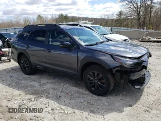 2023 Subaru Outback Onyx with VIN 4S4BTALC2P3188388, listed as a Copart auction lot 50764705 with 22,925 mi miles and Salvage title. Bid and sale history available at DreamBid. Image 4.