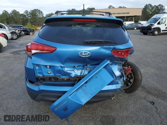 2017 Hyundai Tucson SE with VIN KM8J33A4XHU595101, listed as a Copart auction lot 47773465 with 120,430 mi miles and Salvage Title. Bid and sale history available at DreamBid. Image 6.