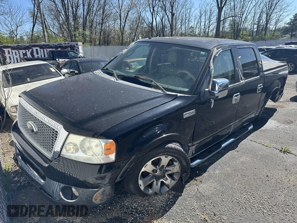 2006 Ford F-150 XLT with VIN 1FTPW12566FA26510, listed as a IAAI auction lot 42075086 with 182,139 mi miles. Bid and sale history available at carsss.com. Image 2.