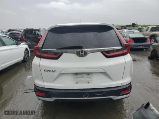 2020 Honda CR-V EX with VIN 5J6RW1H50LA017126, listed as a Copart auction lot 43458385 with 270,551 mi miles and Salvage Title. Bid and sale history available at carsss.com. Image 6.