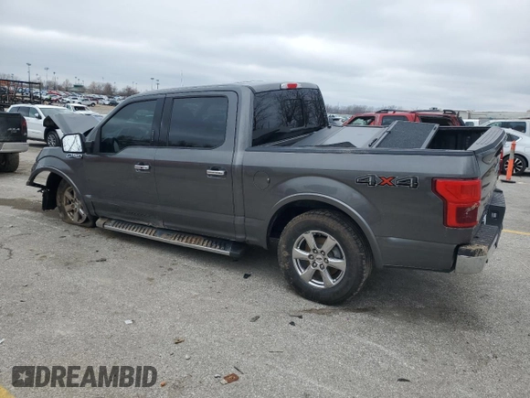 2020 Ford F-150 XL with VIN 1FTEW1E45LKD09638, listed as a Copart auction lot 43833895 with 153,048 mi miles and Salvage Title. Bid and sale history available at carsss.com. Image 2.