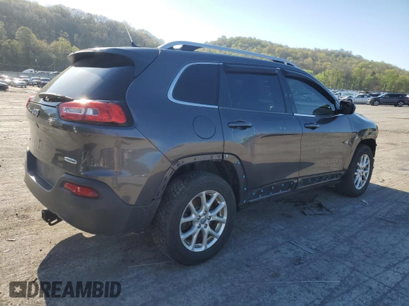 2015 Jeep Cherokee Latitude with VIN 1C4PJMCB6FW541625, listed as a Copart auction lot 54527515 with 120,997 mi miles and Salvage Title. Bid and sale history available at carsss.com. Image 3.
