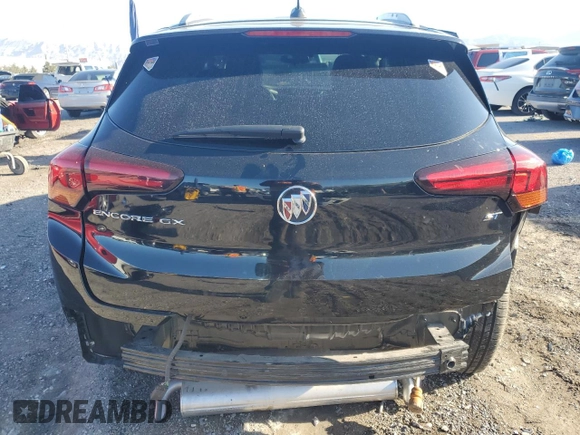 2022 Buick Encore GX Select with VIN KL4MMDSL8NB064202, listed as a Copart auction lot 56249115 with 19,208 mi miles and Salvage title. Bid and sale history available at DreamBid. Image 6.
