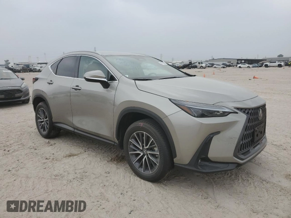 2022 Lexus NX with VIN 2T2ADCAZXNC001110, listed as a Copart auction lot 49154505 with 2,623 mi miles and Salvage Title. Bid and sale history available at carsss.com. Image 4.