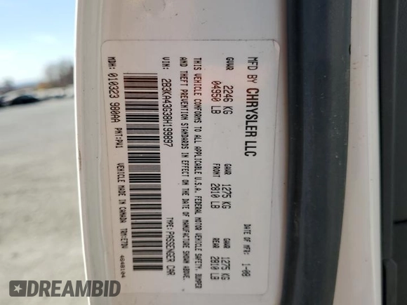 2008 Dodge Charger z VIN 2B3KA43G38H199897, wystawiony jako Copart lot #78570024 z przebiegiem Nie podano mil oraz Szkoda całkowita • Salvage title. Historia ofert i sprzedaży dostępna na DreamBid. Obrazek 14.