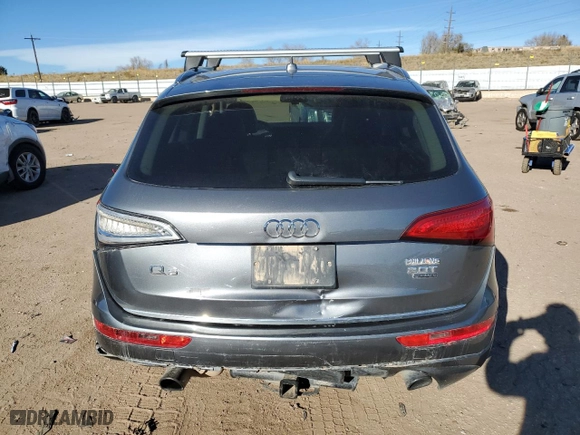 2016 Audi Q5 Premium with VIN WA1C2AFP5GA015920, listed as a Copart auction lot 43410975 with 142,676 mi miles and Salvage Title. Bid and sale history available at carsss.com. Image 6.