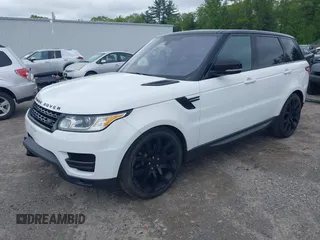 2016 Land Rover Range Rover Sport SE with VIN SALWG2PF0GA109938, listed as a IAAI auction lot 42314063 with 90,462 mi miles and . Bid and sale history available at DreamBid. Image 2.